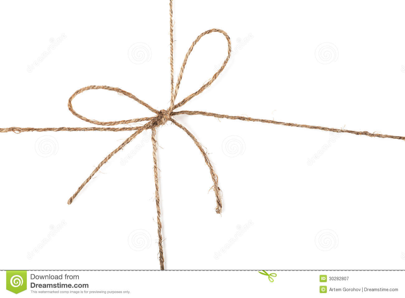 String Knot Royalty Free Stock Photography   Image  30282807