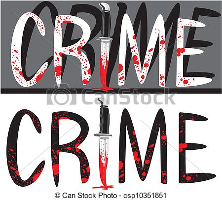 Vecteur   Crime Sc Ne   Crime Passion   Banque D Illustrations