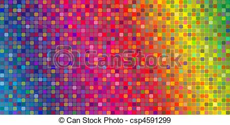 Vector   Mosaic Color   Stock Illustration Royalty Free Illustrations