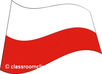 World Flags   Poland Flag 2   Classroom Clipart
