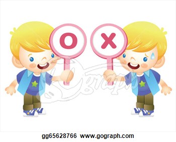 Clipart   Boys Are Playing Ox Quiz Game  Education And Life Character