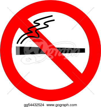Clipart   No Smoking Weed  Stock Illustration Gg54432524