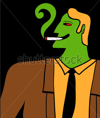 Dibujos Animados De Fumar Marihuana De Hombre Imgenes Prediseadas