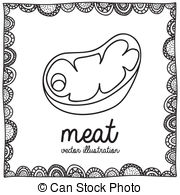 Meat Cuts Clipart Vector And Illustration  709 Meat Cuts Clip Art