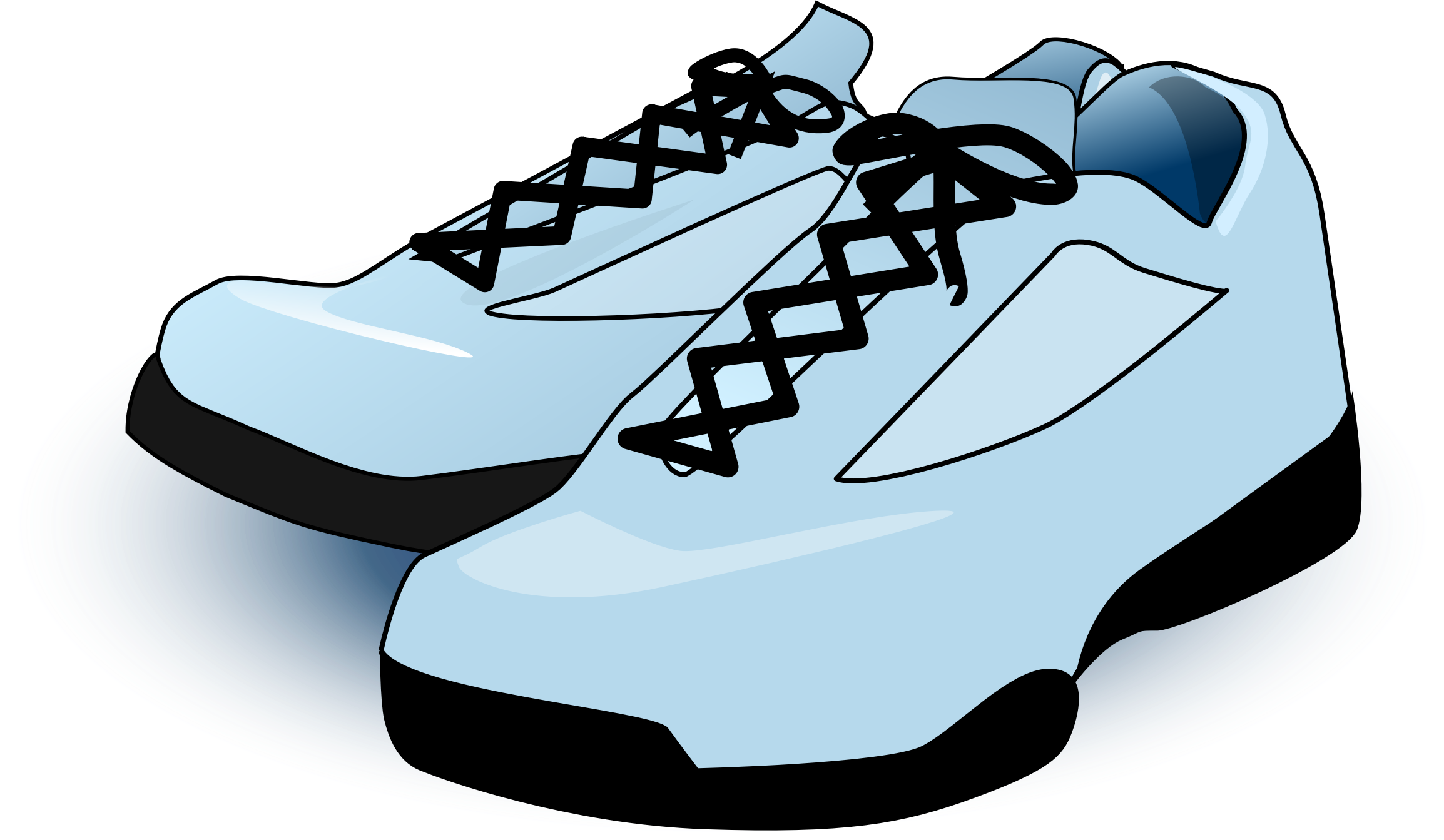 Nike Tennis Shoes Clip Art Clipart   Tennis Shoes