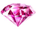 Pink Transparent Diamond Png Picture   Clip Art   Pinterest
