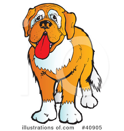 Dog Clipart  40905 By Snowy   Royalty Free  Rf  Stock Illustrations