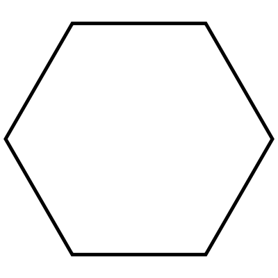 Hexagon 6 Sides   Http   Www Wpclipart Com Education Geometry Hexagon