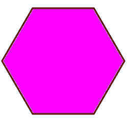 Hexagon Shape   Clipart Best