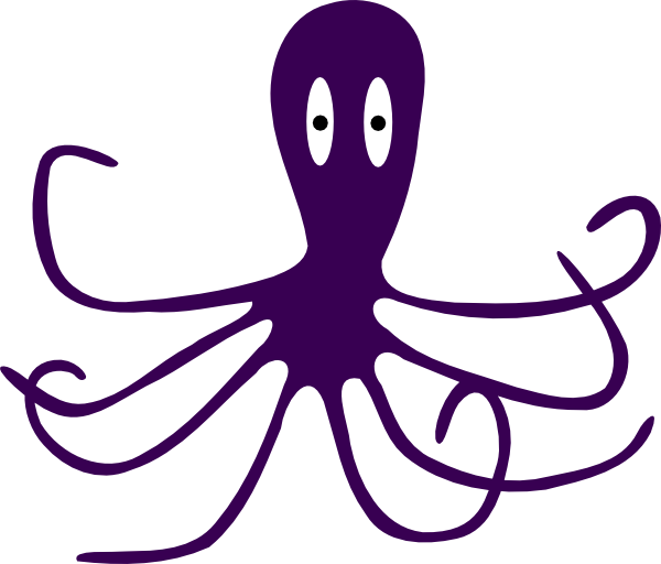 Octopus Clip Art At Clker Com   Vector Clip Art Online Royalty Free