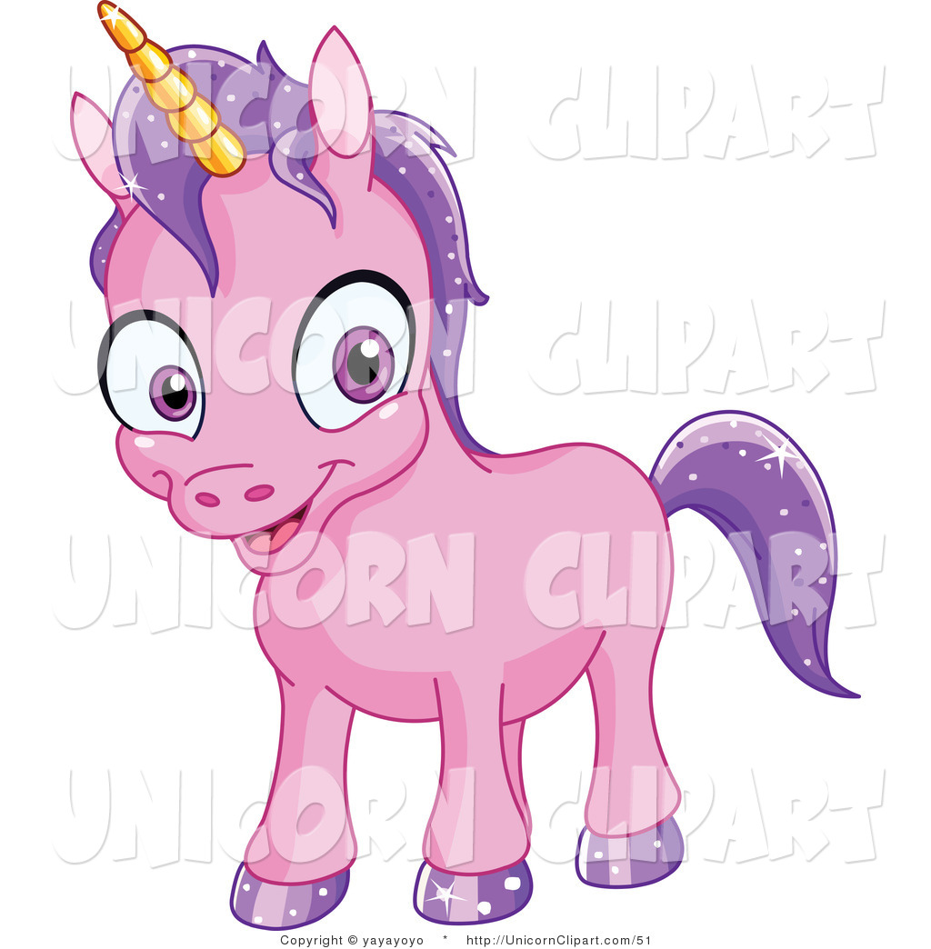 Of A Smiling Baby Purple Unicorn Unicorn Clip Art Yayayoyo