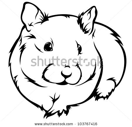 Raster   Cute Hamster   Clipart Panda   Free Clipart Images