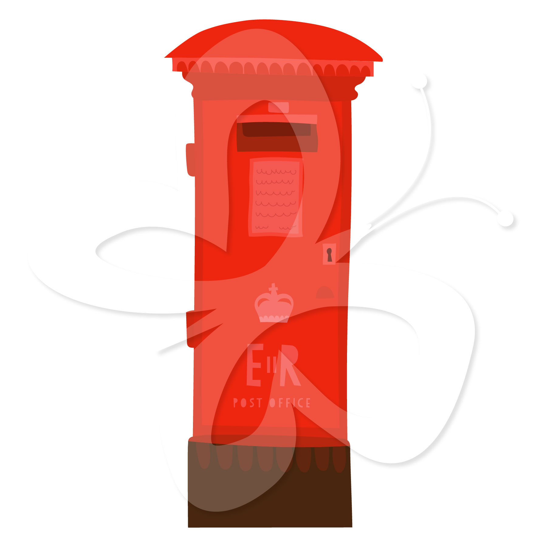 Red Mailbox Clipart Set   Creative Clipart Collection