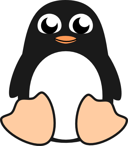 Sad Penguin Clip Art At Clker Com   Vector Clip Art Online Royalty