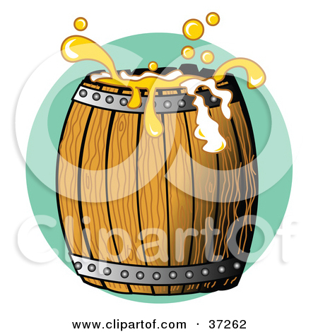 Vintage Beer Works Brewery Advertisement Clipart Illustration By Andy