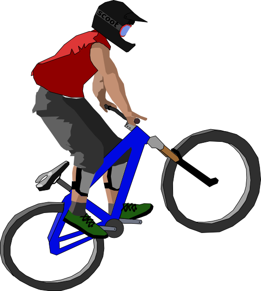 Biker Clip Art At Clker Com   Vector Clip Art Online Royalty Free