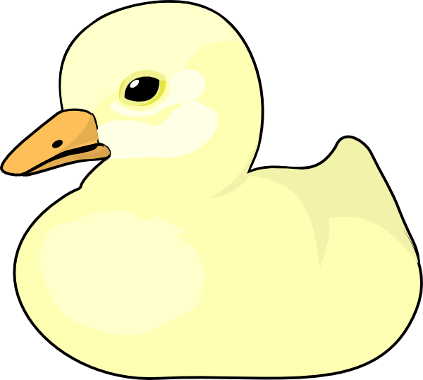 Cartoon Duck Clip Art At Clker Com   Vector Clip Art Online Royalty