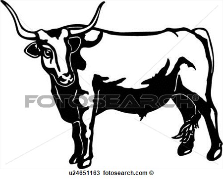 Clipart    Cattle Animal Breeds Bull Farm Livestock Longhorn