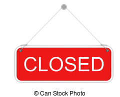 Closed Sign Illustrations And Clipart  78477 Closed Sign Royalty Free