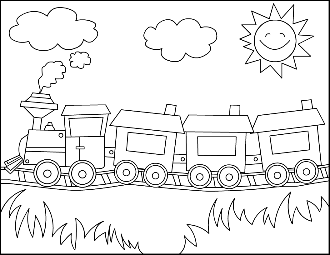 Free Printable Train Coloring Pages For Kids gblMs20   Clipart Suggest