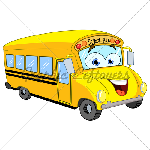 Related Pictures Cartoon School Bus And Driver Clipart Image