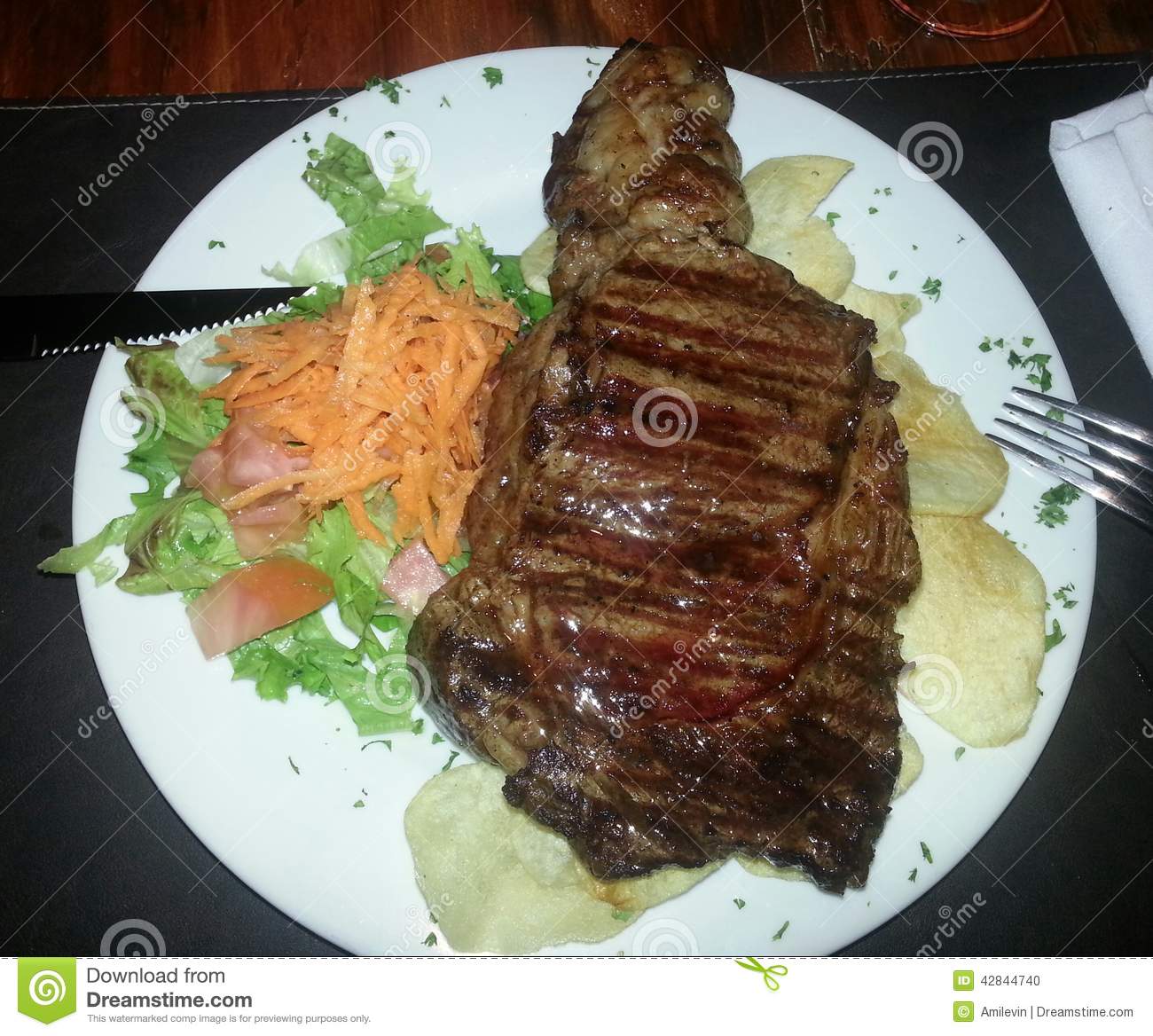 Ribeye Steak Stock Photo   Image  42844740