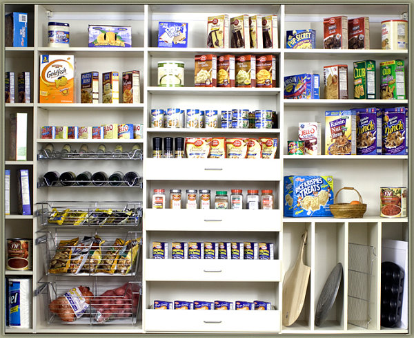 Tidy Pantry Layout Pantry Design Ideas For Staying Organized In Style