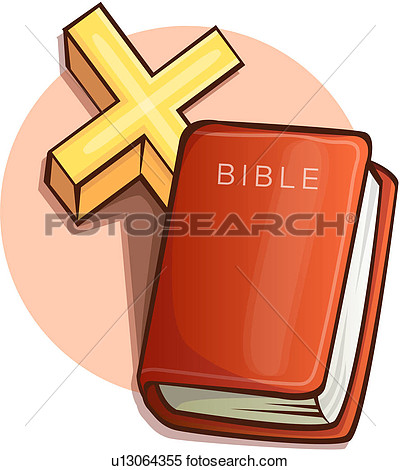 Bible Church Shadow Christian View Large Clip Art Graphic