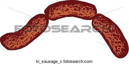 Clipart Of Sausage Griner Ki Sausage C   Search Clip Art Illustration