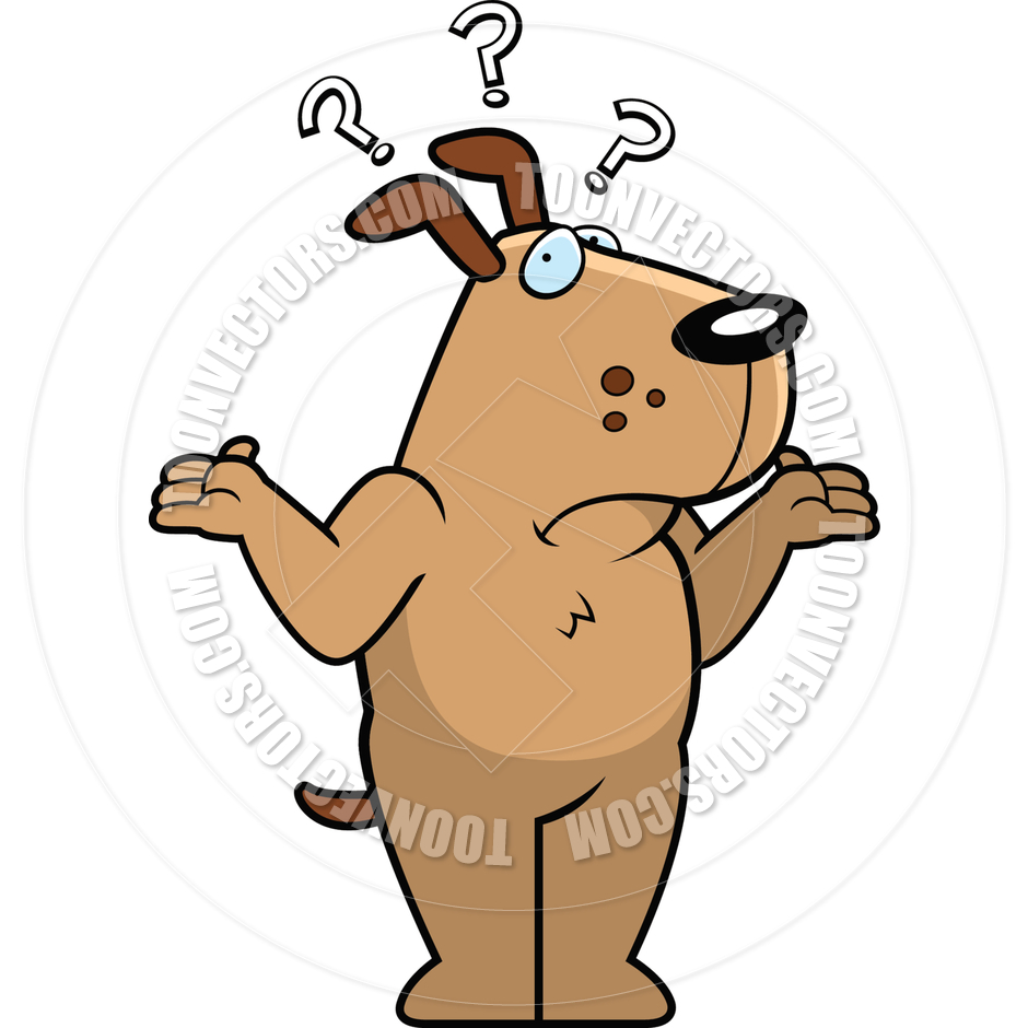 Confused Dog By Cory Thoman   Toon Vectors Eps  192