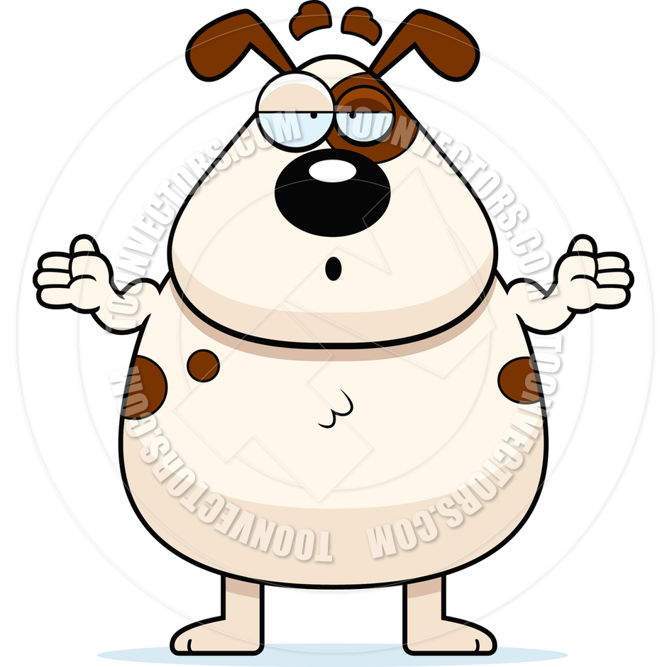 Dog Confused By Cory Thoman   Toon Vectors Eps  1754
