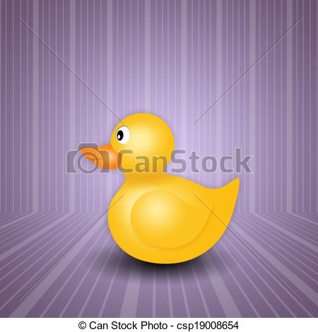 Duck Toy   Stock Illustration Royalty Free Illustrations Stock Clip