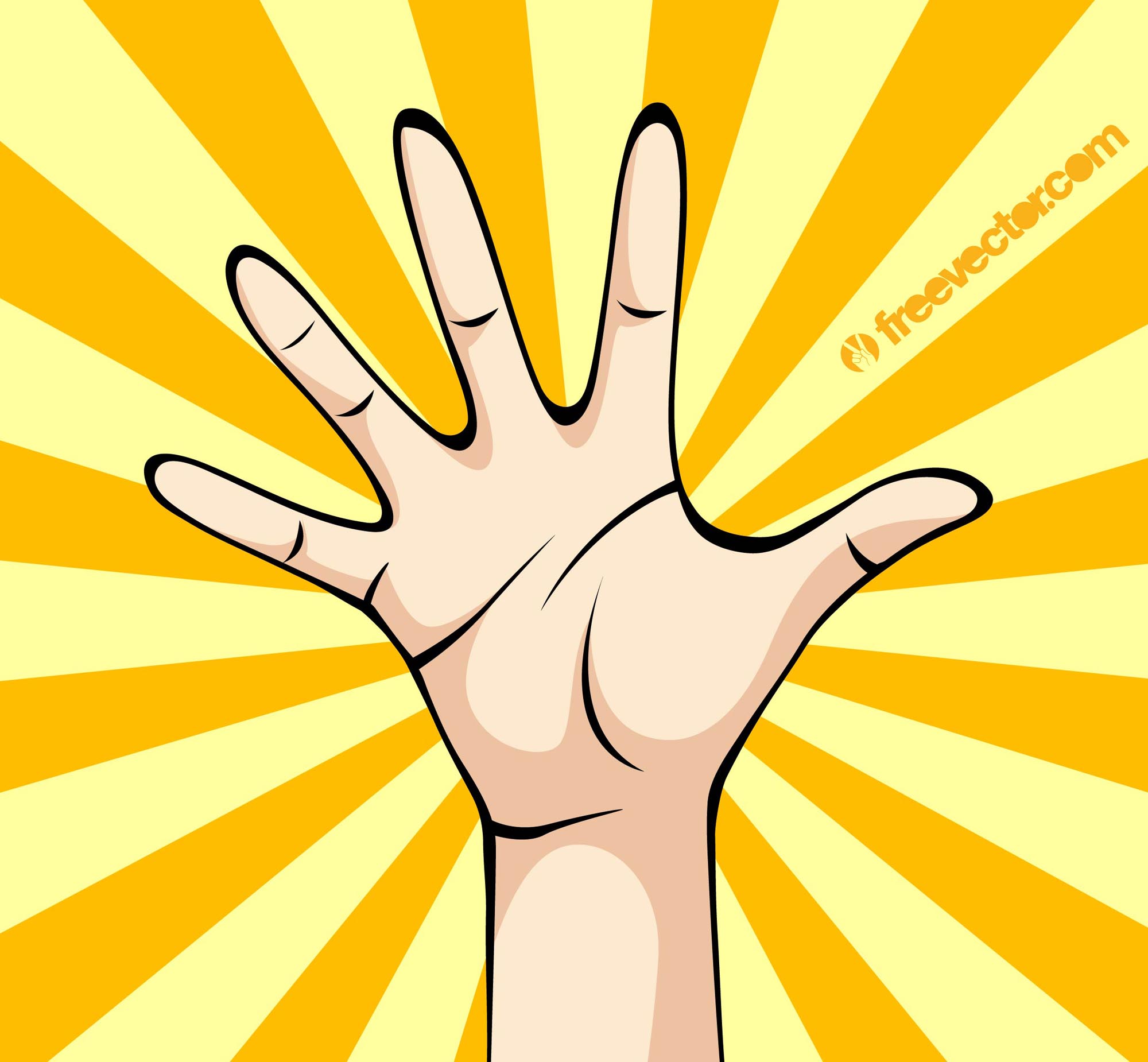 Hand Palm Outline   Clipart Panda   Free Clipart Images