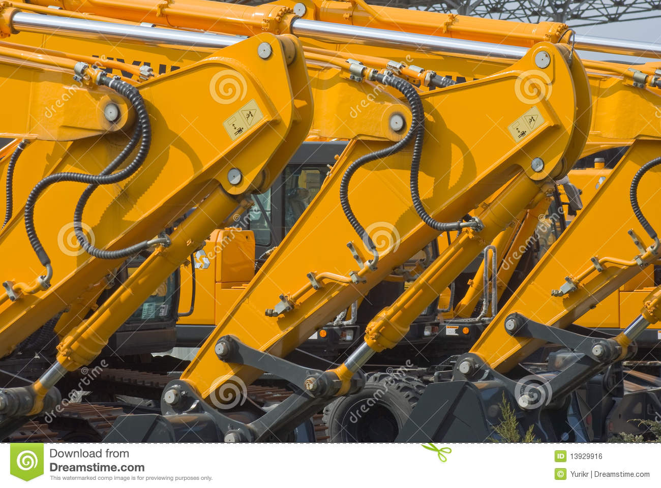 Knuckle Booms Royalty Free Stock Image   Image  13929916