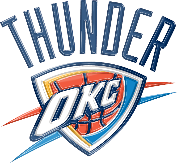 Oklahoma City Thunder 3d Logo By Rico560 On Deviantart