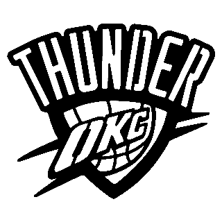 Oklahoma City Thunder   Signtorch Turning Images Into Vector Cut