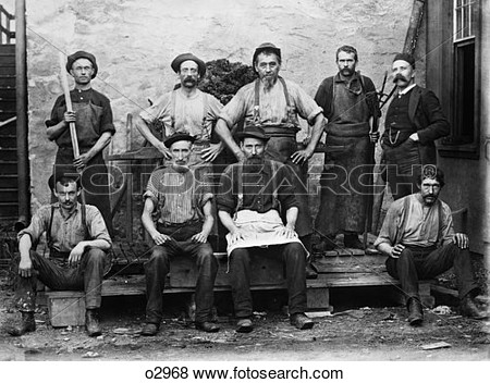Pictures Of 1895 Group Portrait Of Carpet Mill Workers O2968   Search