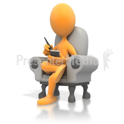 Psychiatrist In Chair   Medical And Health   Great Clipart For