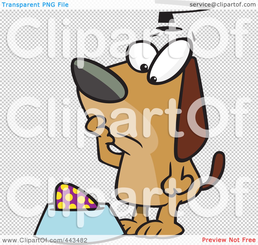 Royalty Free  Rf  Clip Art Illustration Of A Cartoon Confused Dog