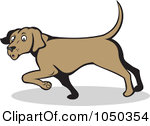 Royalty Free Rf Clip Art Illustration Of A Confused Dog Pointing