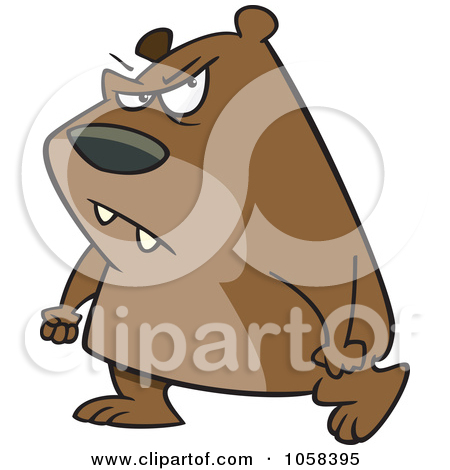 Royalty Free Vector Clip Art Illustration Of A Cartoon Hiking Bear