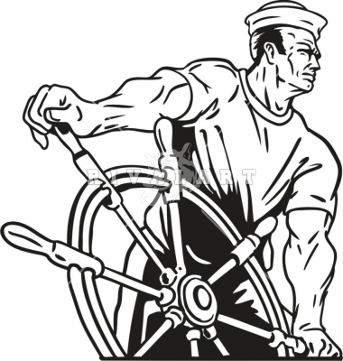 Sailor With Wheel