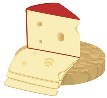 Slice Of Cheese 1 Clipart   Clipart Me