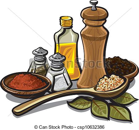 Vector   Spices And Flavoring   Stock Illustration Royalty Free