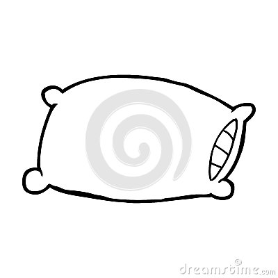 White Pillow Clipart Cartoon Pillow Royalty Free