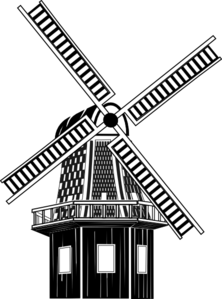 Windmill Clip Art At Clker Com   Vector Clip Art Online Royalty Free