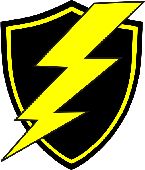 Yellow Thunder Logo Clip Art At Clker Com   Vector Clip Art Online    