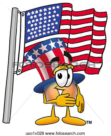 Clip Art   American Hat With Flag  Fotosearch   Search Clipart    