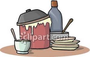 Dirty Dishes Clip Art