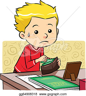 Drawing Stealing Money Clipart Gg64908318